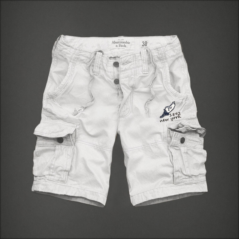 Abercrombie Fitch Hombres Cargo Patalón Corto AF7528